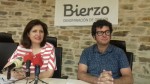 Misericordia Bello, presidenta del CRDO Bierzo, y Ricardo Pérez Palacios (bodega Descendientes de J. Palacios y vocal del Consejo)