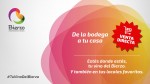Cartel de promoción de la DO Bierzo dirigido explícitamente a promocionar las ventas